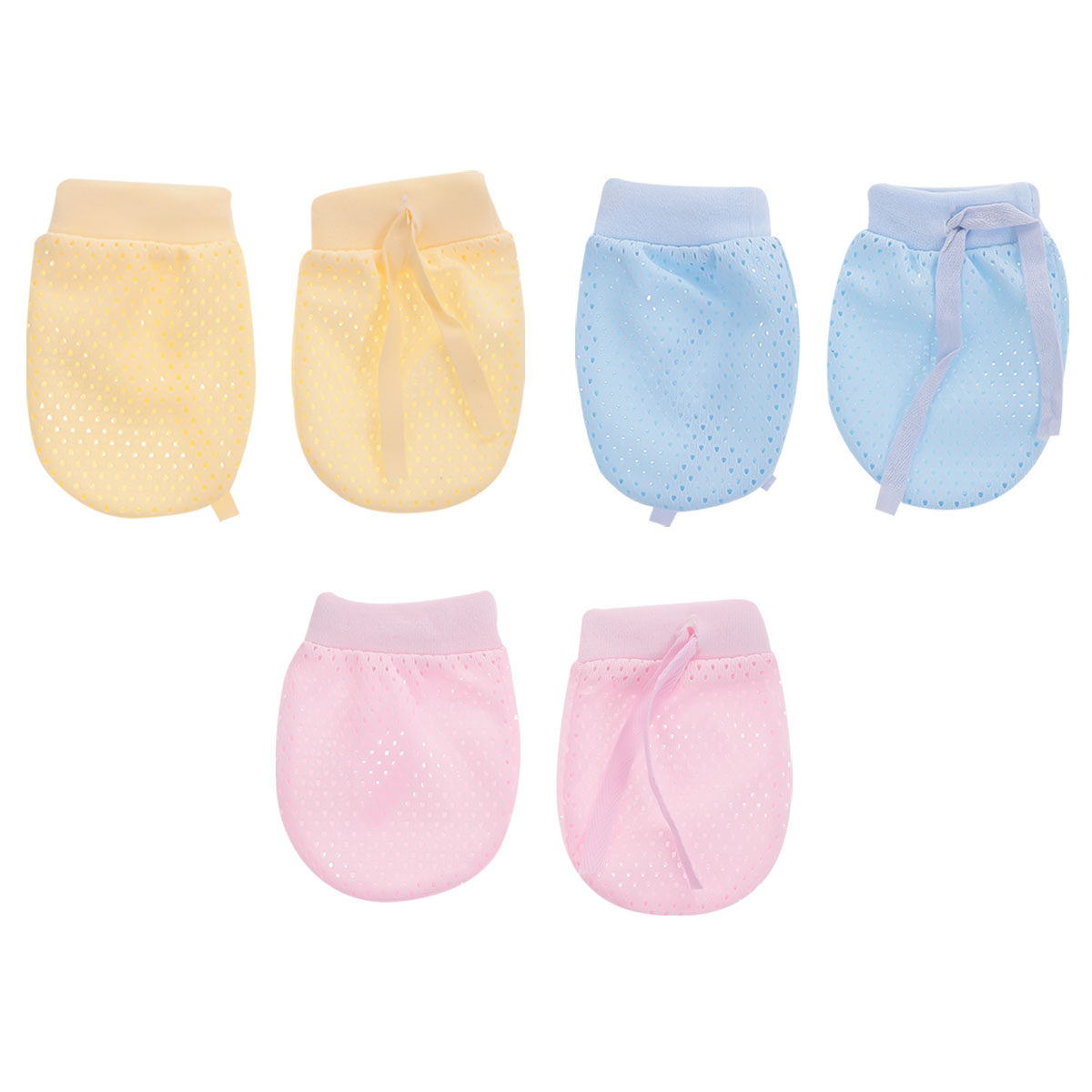Skincare Newborn - 6Pcs Newborn Baby Gloves Anti Scratch