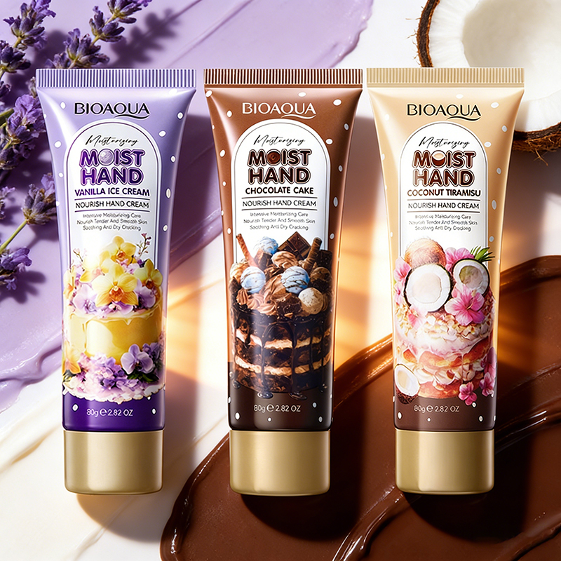 Skincare Bioaqua - 80g ﻿BIOAQUA Moisturizing Hand Cream Moisturizing
