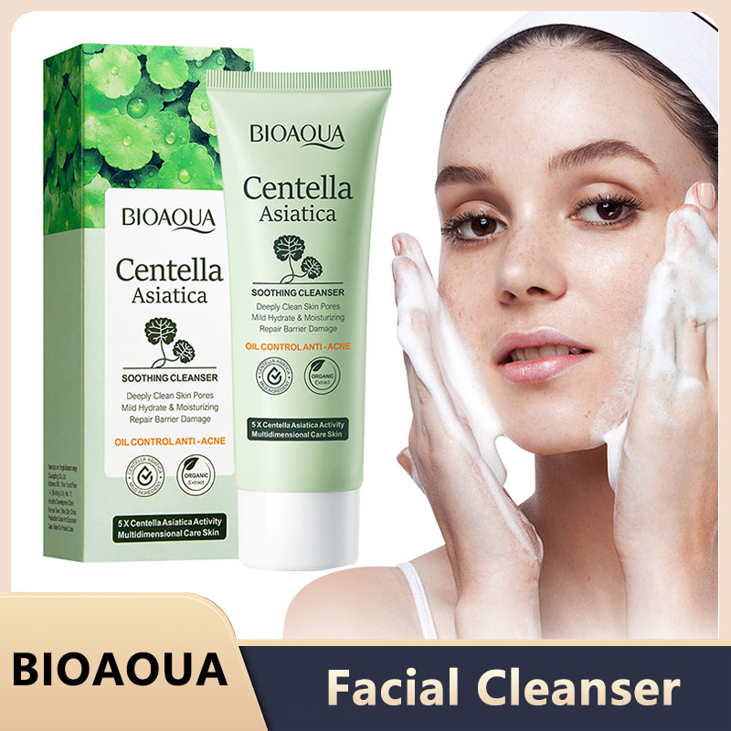 Skincare Bioaqua - BIOAQUA Centella Asiatica Facial Cleanser Moisturizing