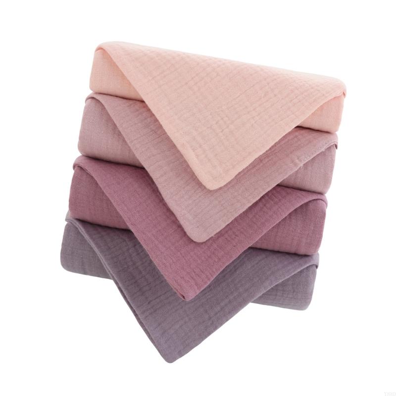 Skincare Newborn - Y88D 4Pcs Cotton Baby Washcloths Gentle