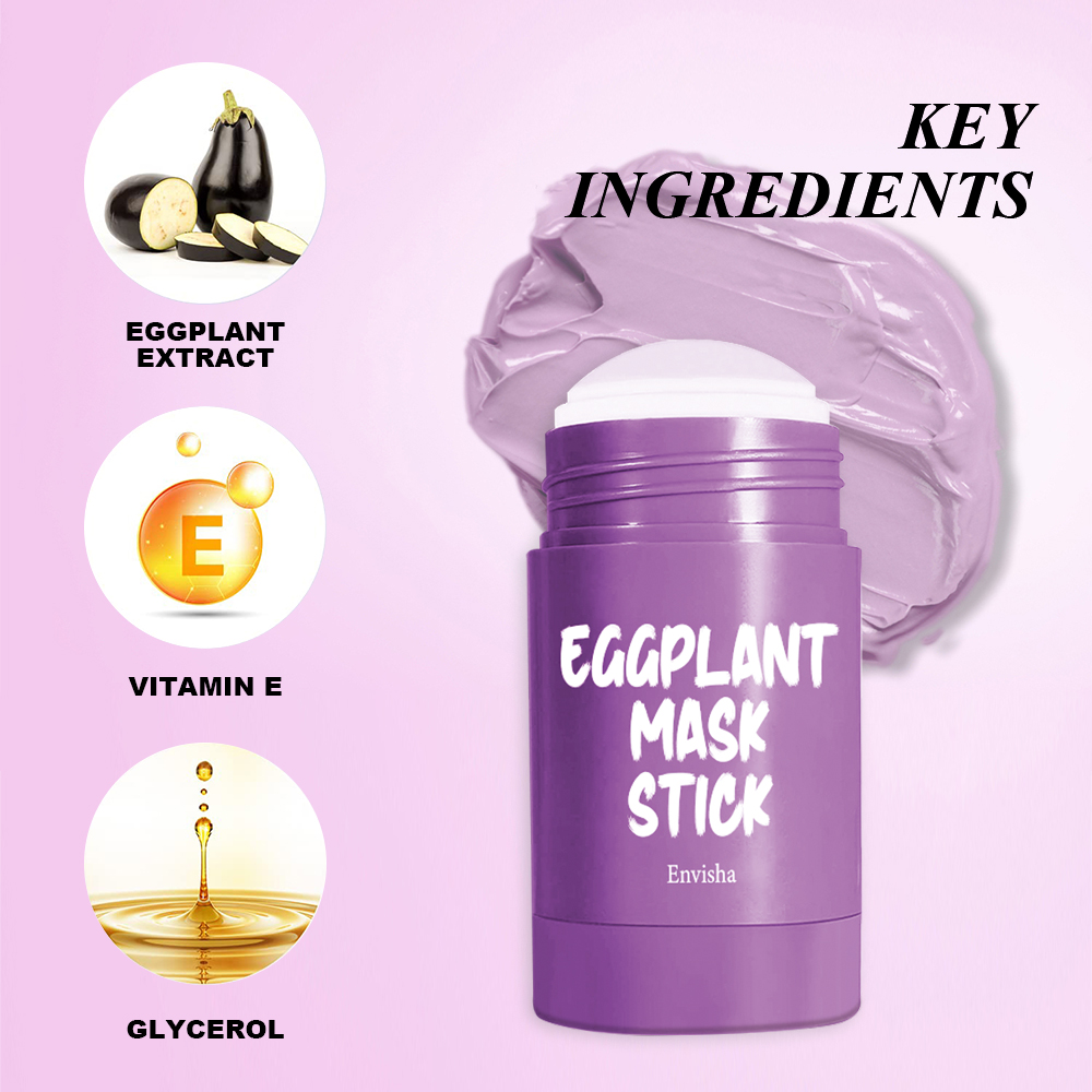 Skin Care Facial Mask Eggplant - Mud Mask Kaolin reseña y precio