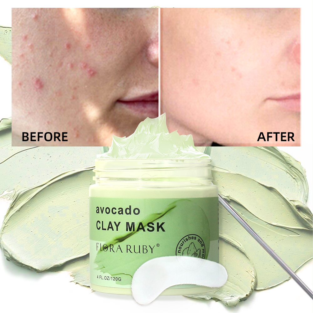 Face Masks Skincare-Avocado Cl - Mud Mask Kaolin reseña y precio