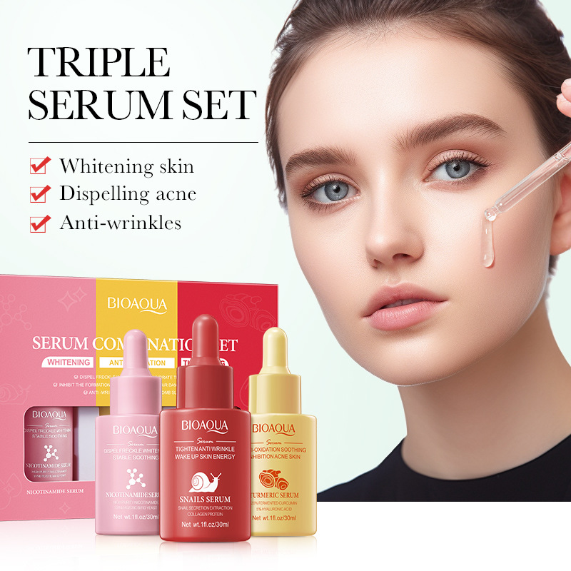 3pcs/set BIOAQUA Vitamin C Ret - Skincare Bioaqua reseña y precio