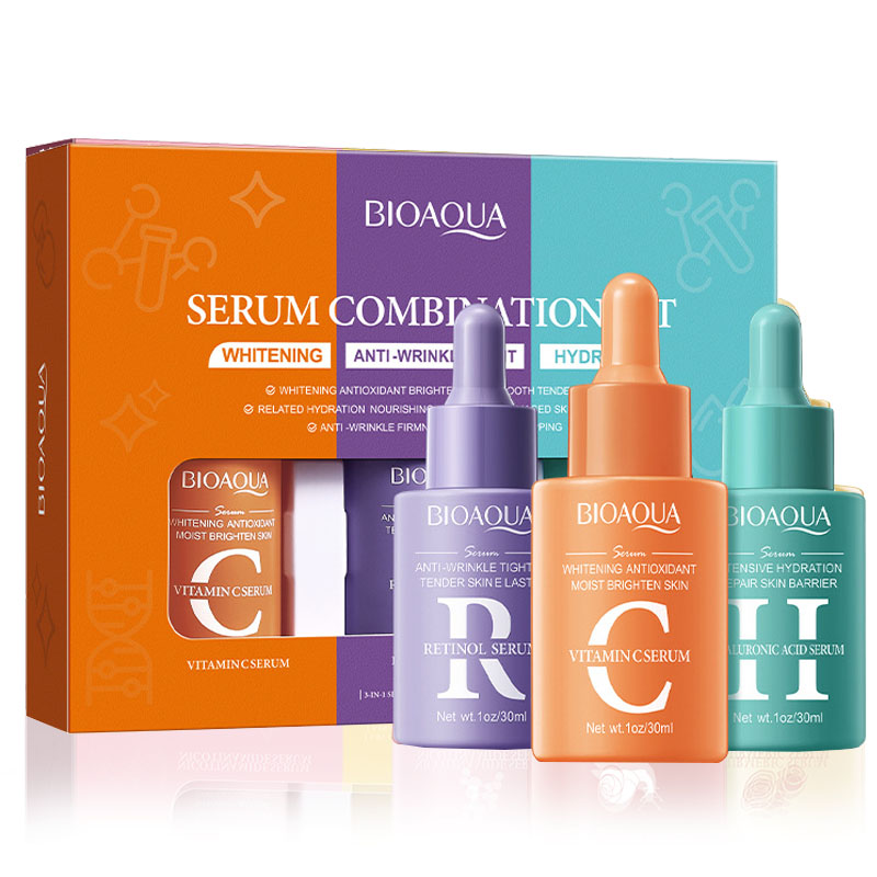 3pcs/set BIOAQUA Vitamin C Ret - Skincare Bioaqua reseña y precio