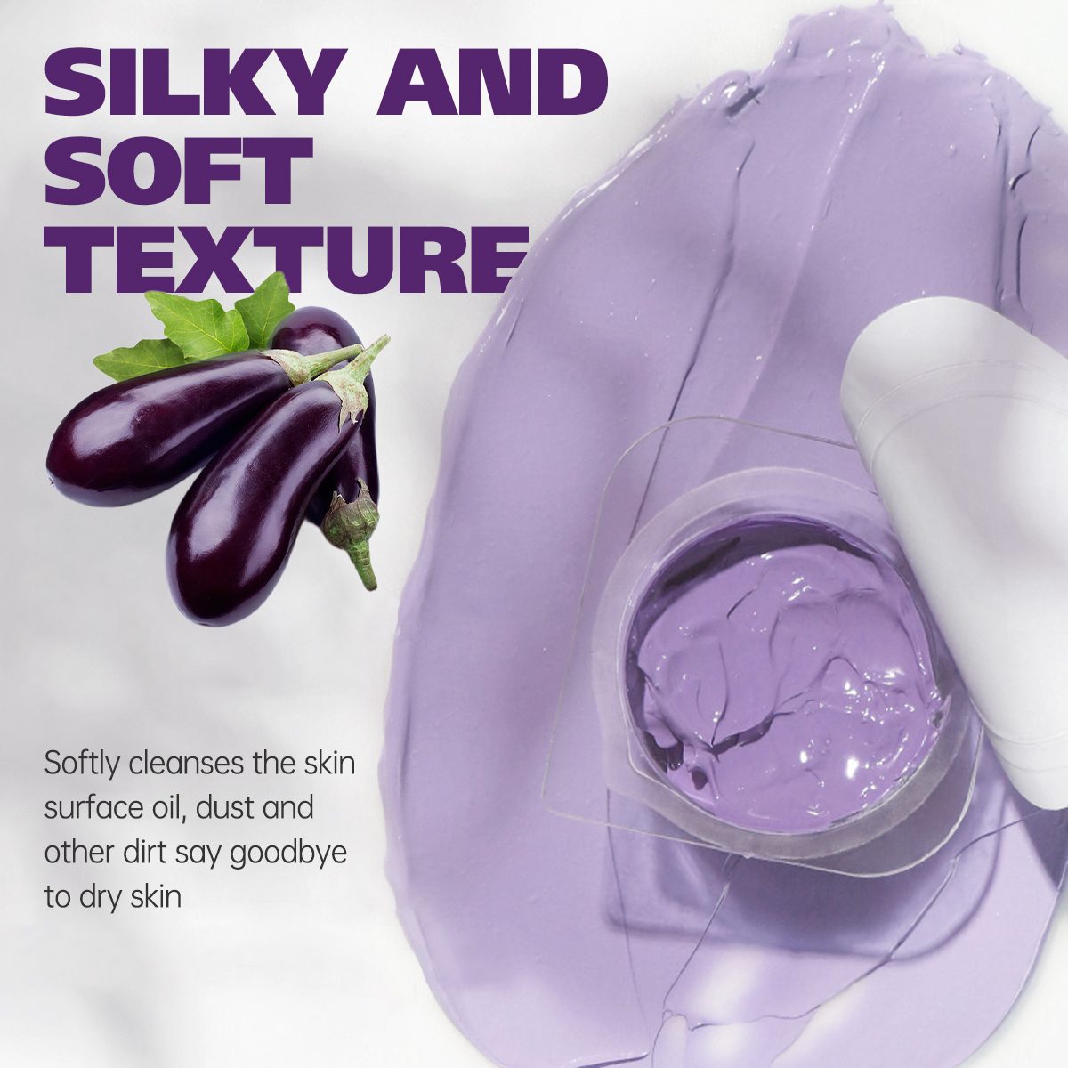 5g/0.17oz*10 Eggplant clay mud - Mud Mask Kaolin reseña y precio