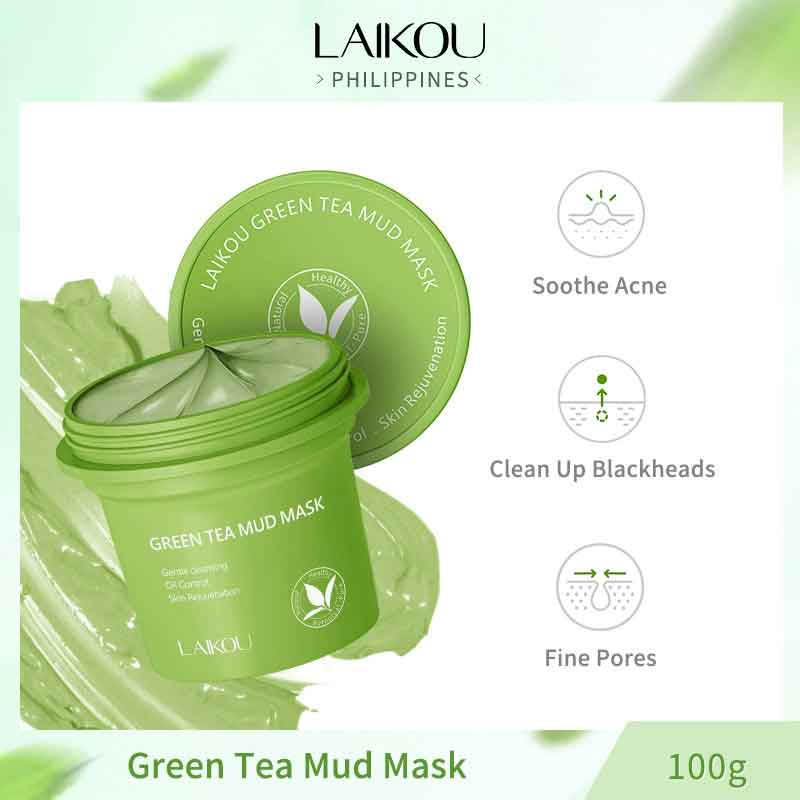 Green Tea Mud Mask Cleansing M - Mud Mask Kaolin reseña y precio