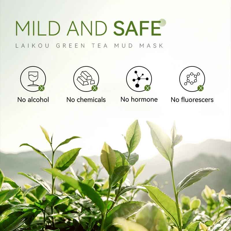 Green Tea Mud Mask Cleansing M - Mud Mask Kaolin reseña y precio
