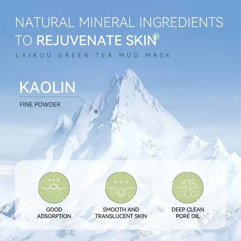 Green Tea Mud Mask Cleansing M - Mud Mask Kaolin reseña y precio