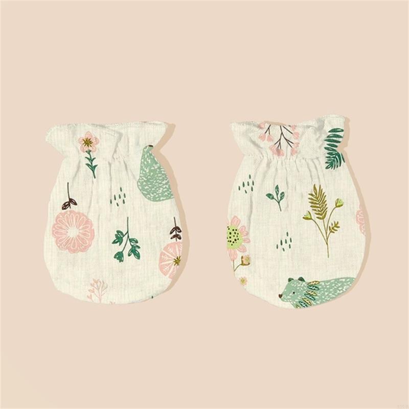 1 Pair Newborns Cotton Mittens - Skincare Newborn reseña y precio