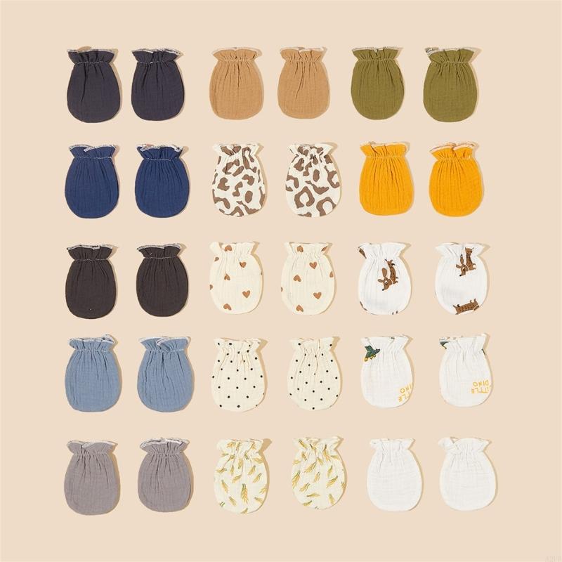 1 Pair Newborns Cotton Mittens - Skincare Newborn reseña y precio