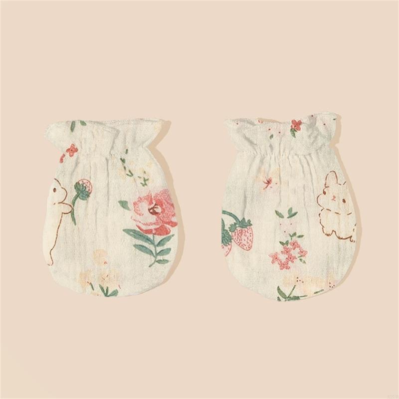 1 Pair Newborns Cotton Mittens - Skincare Newborn reseña y precio