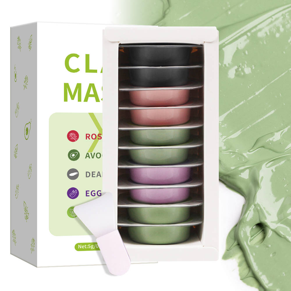 5g*10pcs clay mud mask set hya - Mud Mask Kaolin reseña y precio