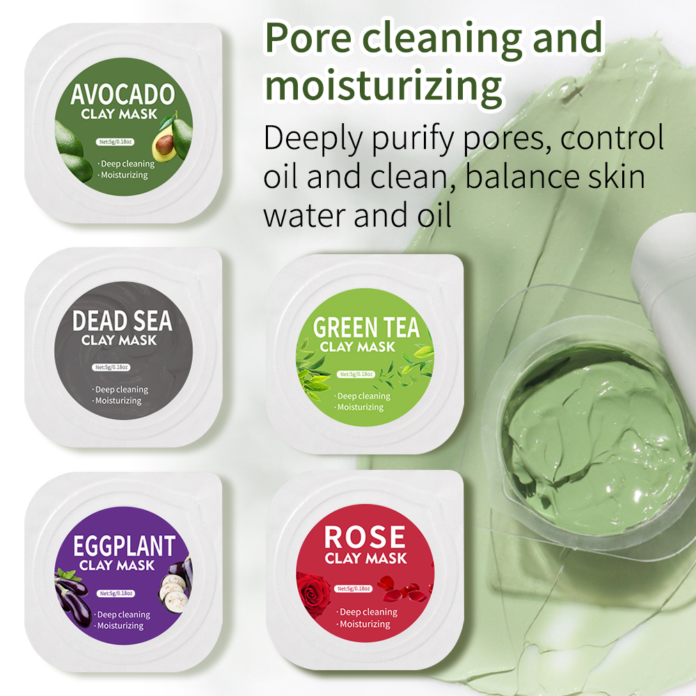 5g*10pcs clay mud mask set hya - Mud Mask Kaolin reseña y precio