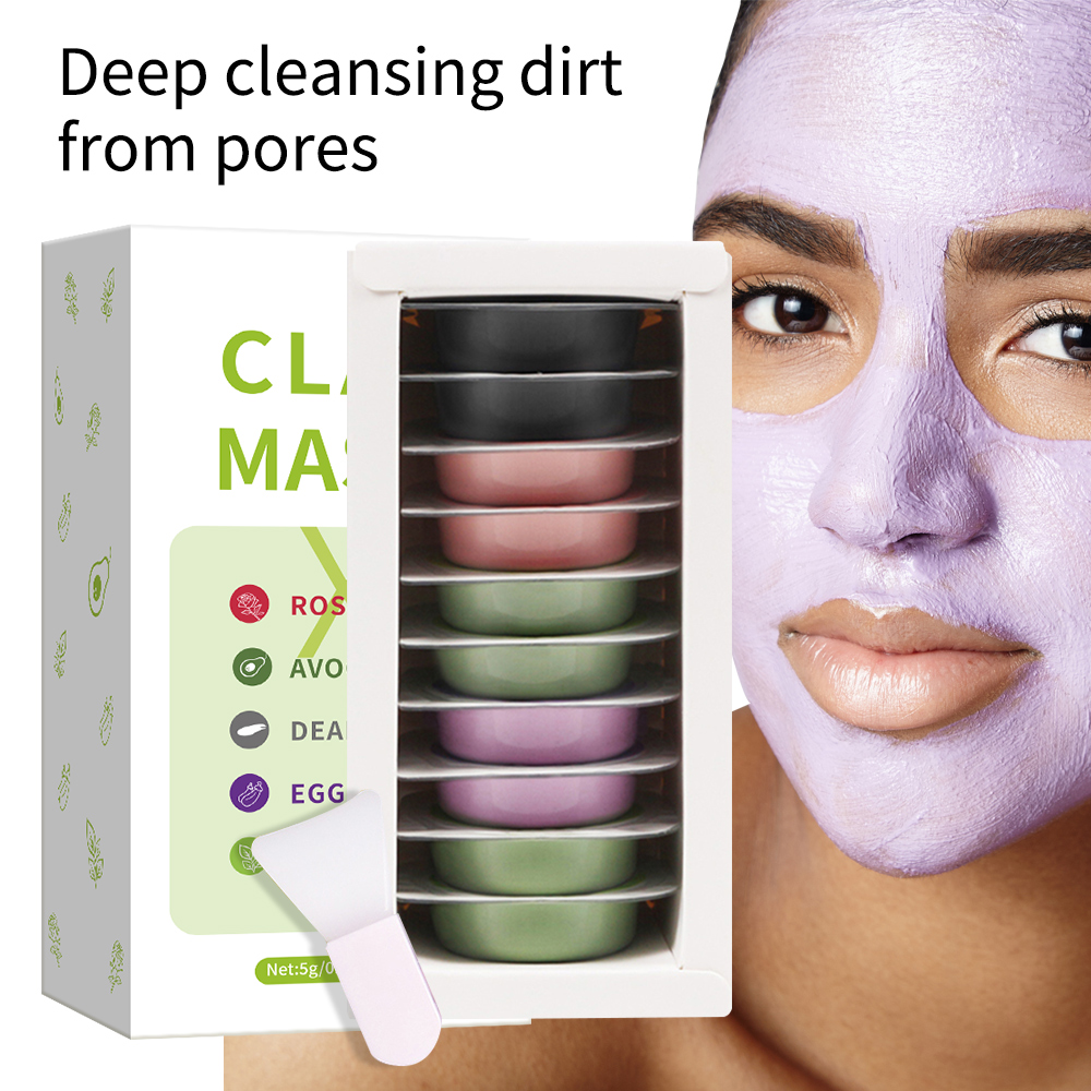 5g*10pcs clay mud mask set hya - Mud Mask Kaolin reseña y precio