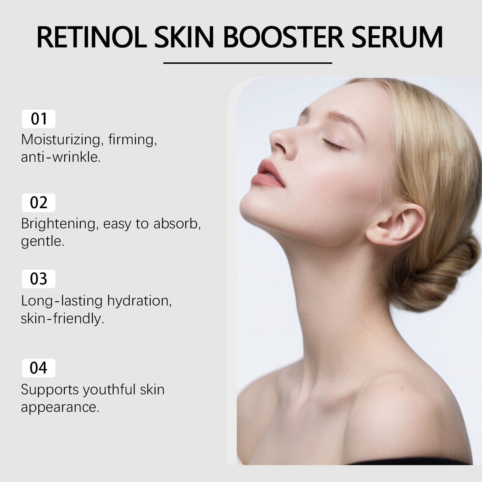100ml Retinol Skin Booster Ser - Skincare Ingredients reseña y precio