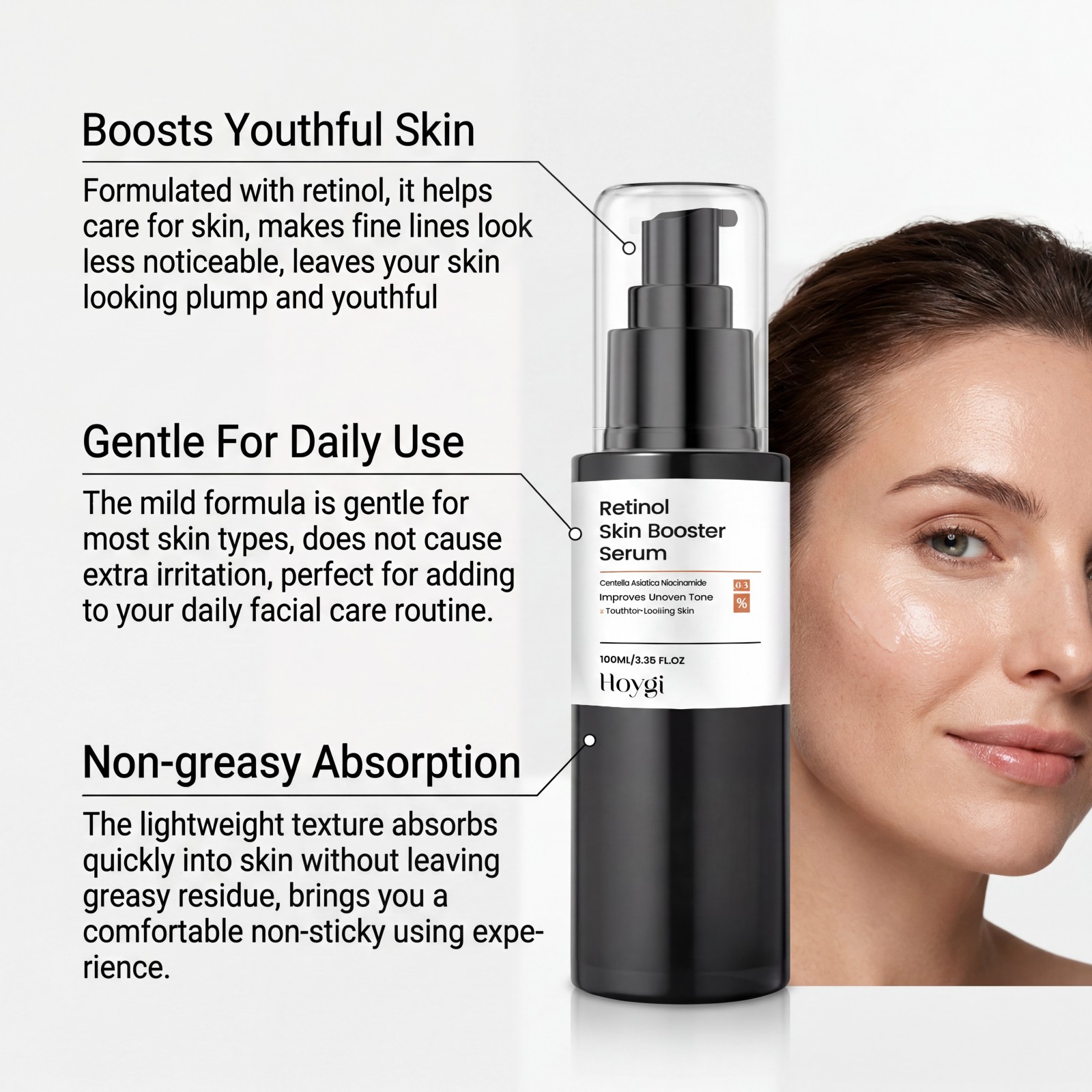 100ml Retinol Skin Booster Ser - Skincare Ingredients reseña y precio