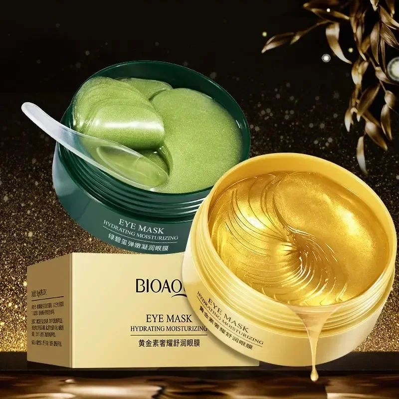 60pcs BIOAQUA Collagen Eye Mas - Skincare Bioaqua reseña y precio