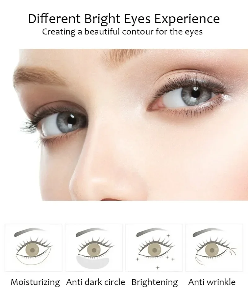 60pcs BIOAQUA Collagen Eye Mas - Skincare Bioaqua reseña y precio