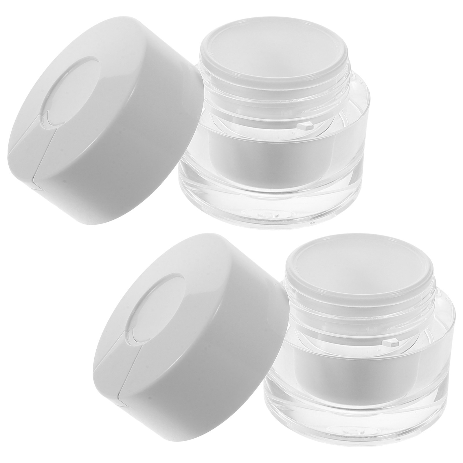 2Pcs 30G Elegant Spoon-Lid Jar - Skincare Oat reseña y precio