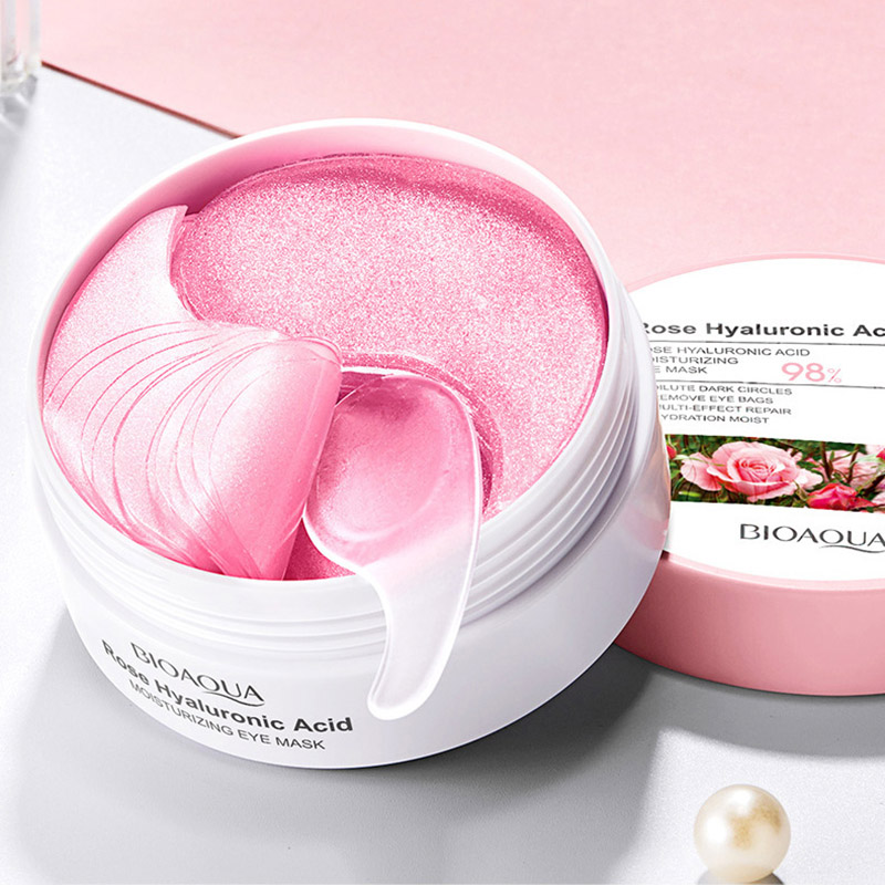 60pcs/box BIOAQUA Rose Hyaluro - Skincare Bioaqua reseña y precio