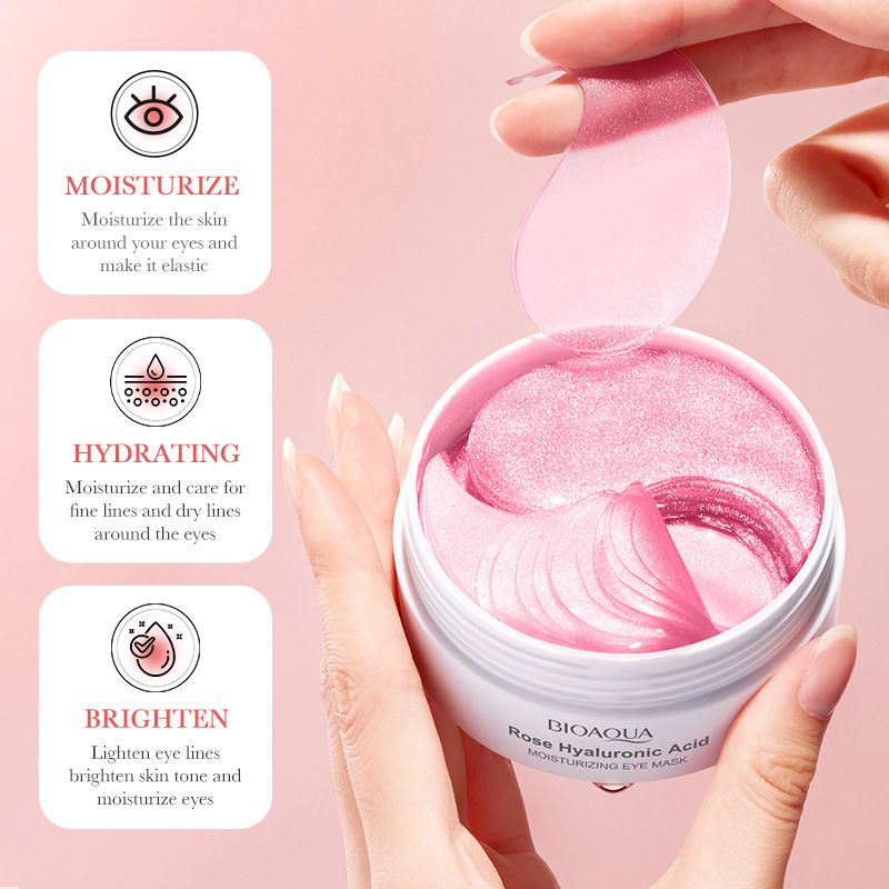 60pcs/box BIOAQUA Rose Hyaluro - Skincare Bioaqua reseña y precio