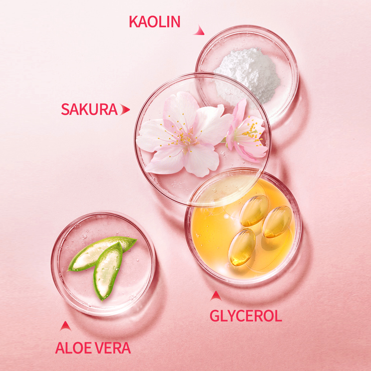 5g/0.17oz*10 Sakura clay mud m - Mud Mask Kaolin reseña y precio