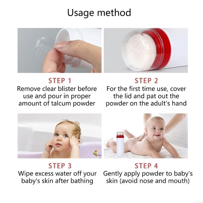 Y88D Newborns Baby Powder Puff - Skincare Newborn reseña y precio