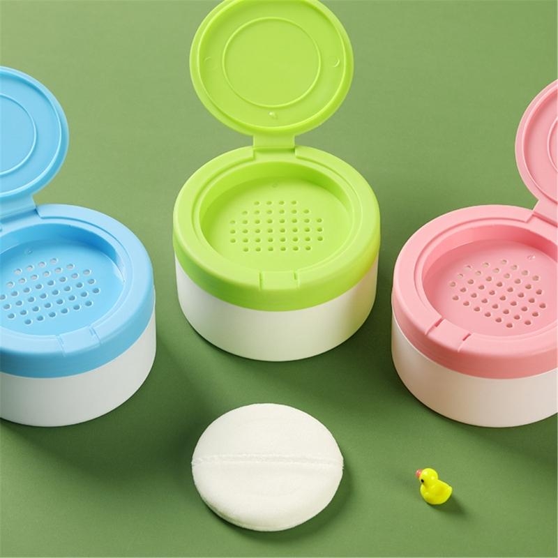 Newborns Powder Puff Case Baby - Skincare Newborn reseña y precio