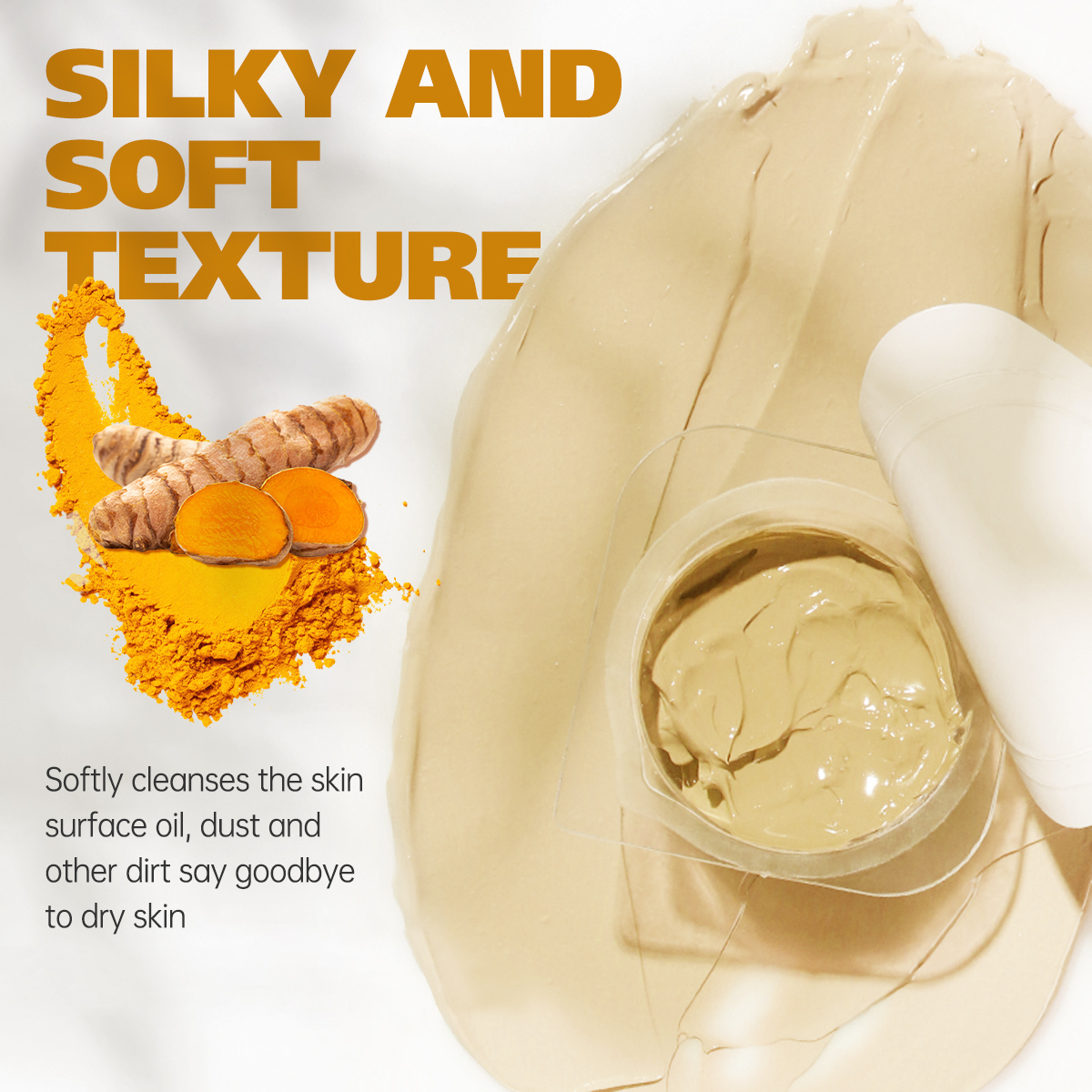 5g/0.17oz*10 Turmeric clay mud - Mud Mask Kaolin reseña y precio
