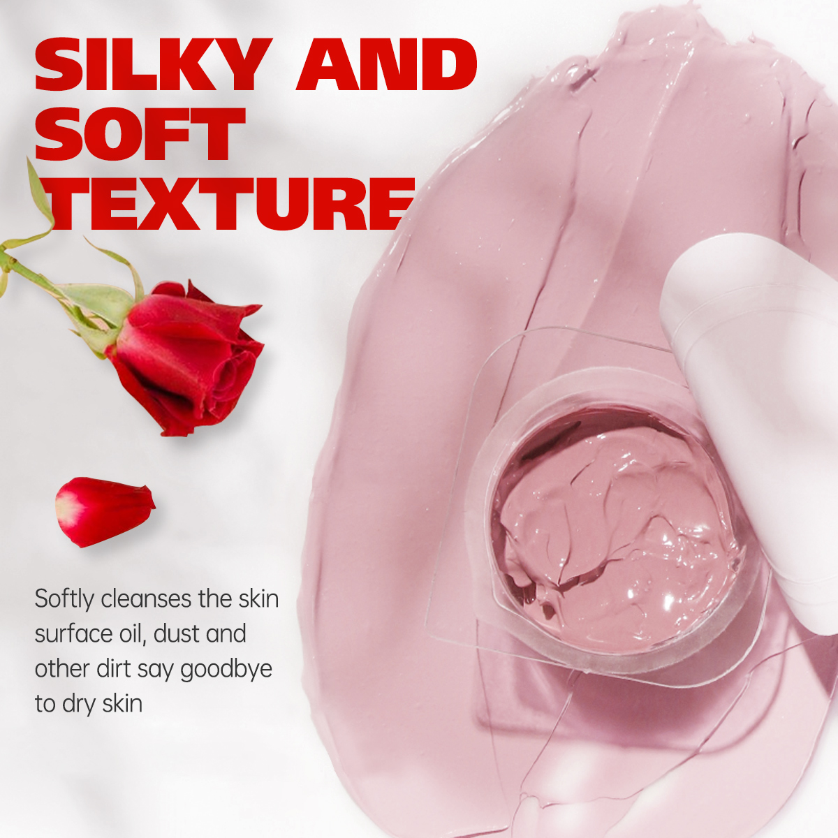 5g/0.18oz*10 Rose Cleansing Mu - Mud Mask Kaolin reseña y precio