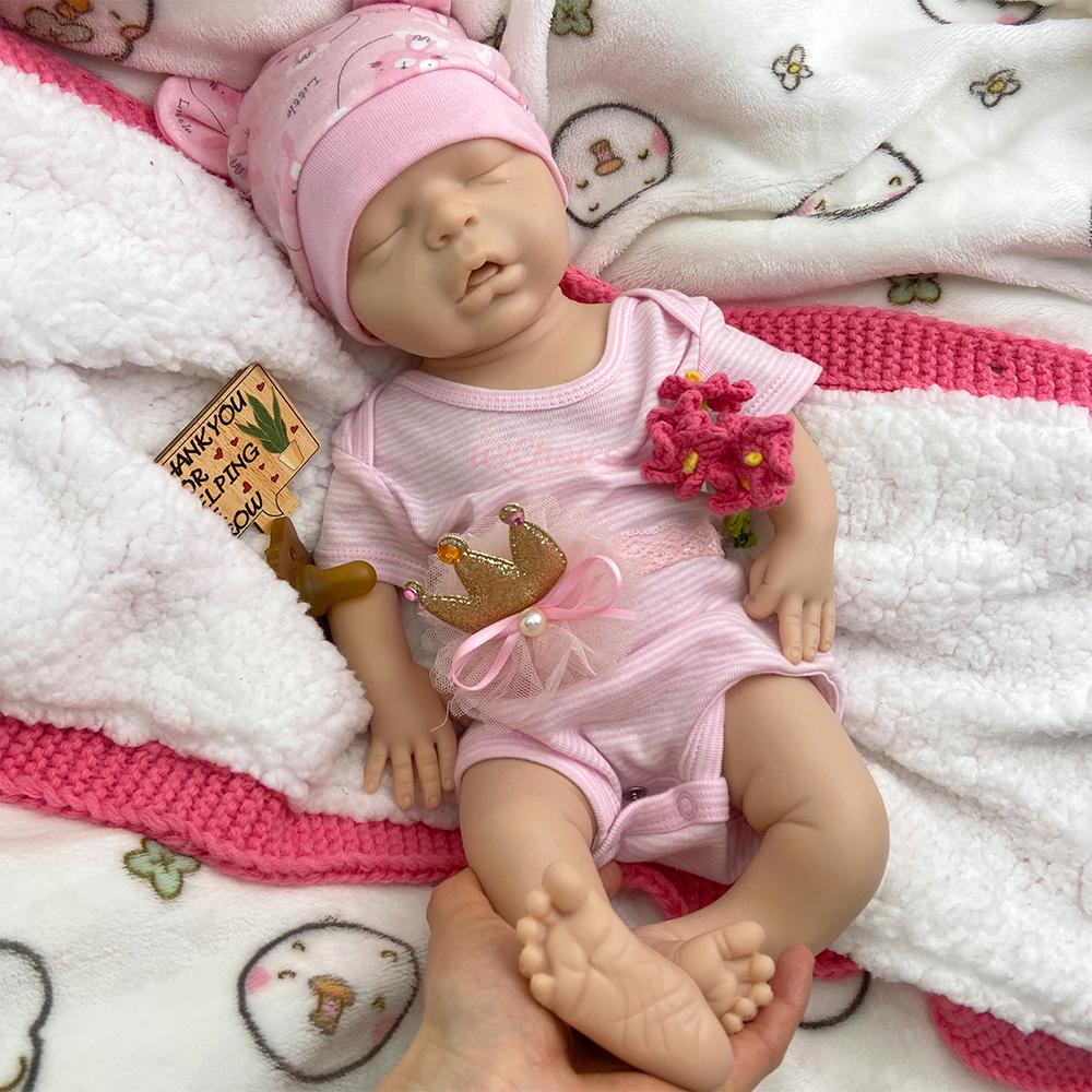 45cm Silicone Reborn Baby Girl - Skincare Newborn reseña y precio