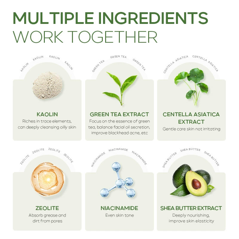 Green Tea Face Deep Cleaning M - Mud Mask Kaolin reseña y precio