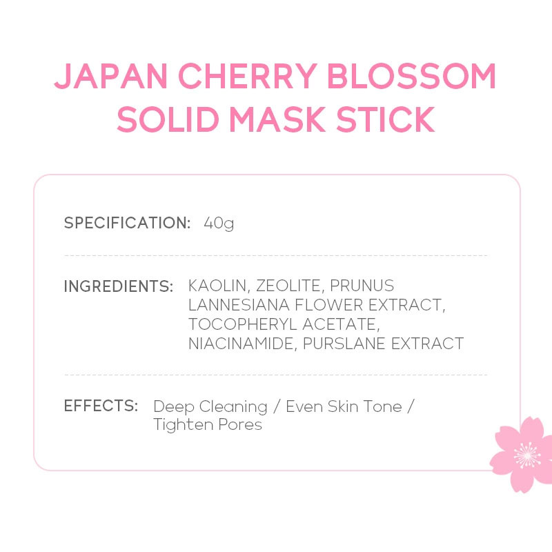 Cleansing Solid Face Mask Stic - Mud Mask Kaolin reseña y precio