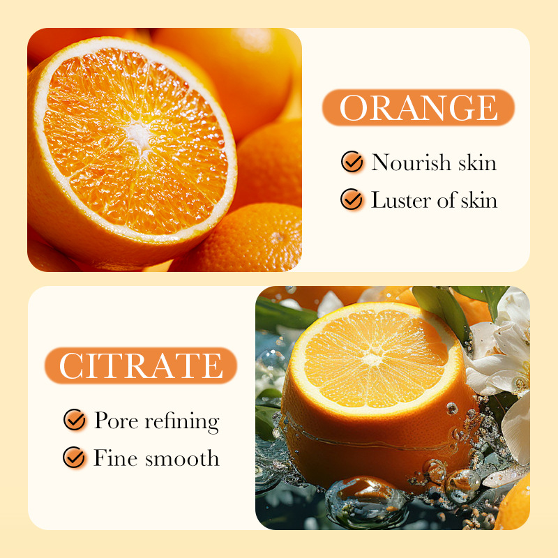 300ml Orange Body Scrub Shower - Skincare Ingredients reseña y precio
