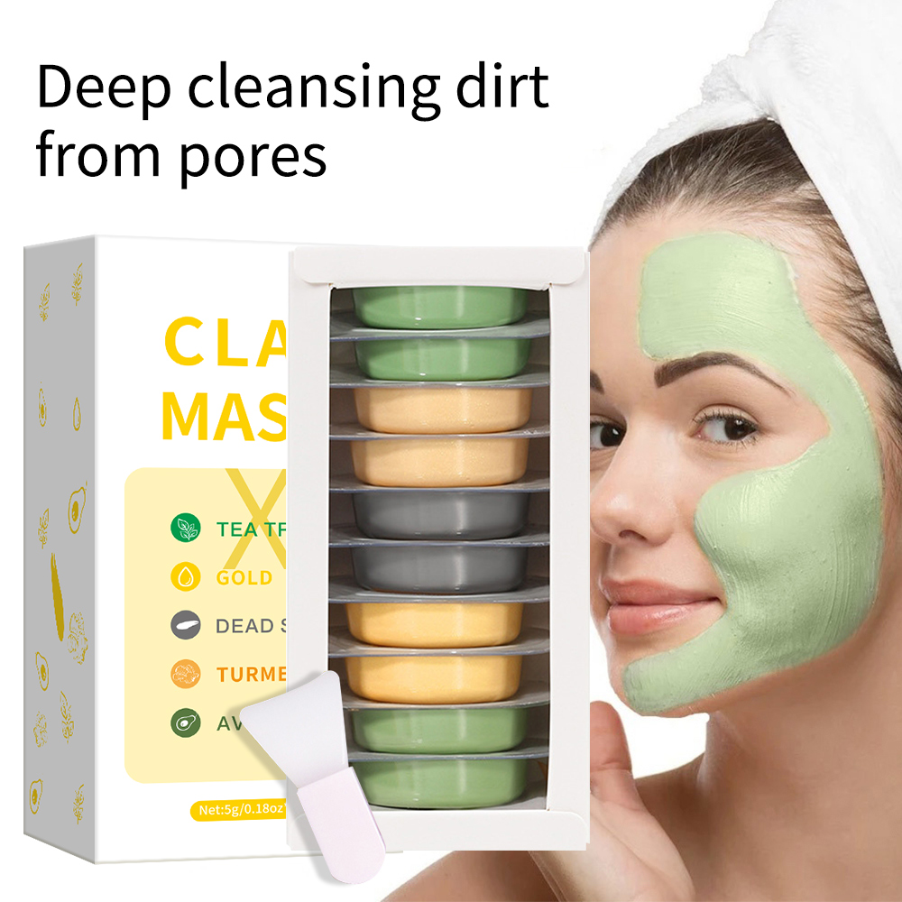 5g*10pcs Clay Mud Mask Set Hya - Mud Mask Kaolin reseña y precio