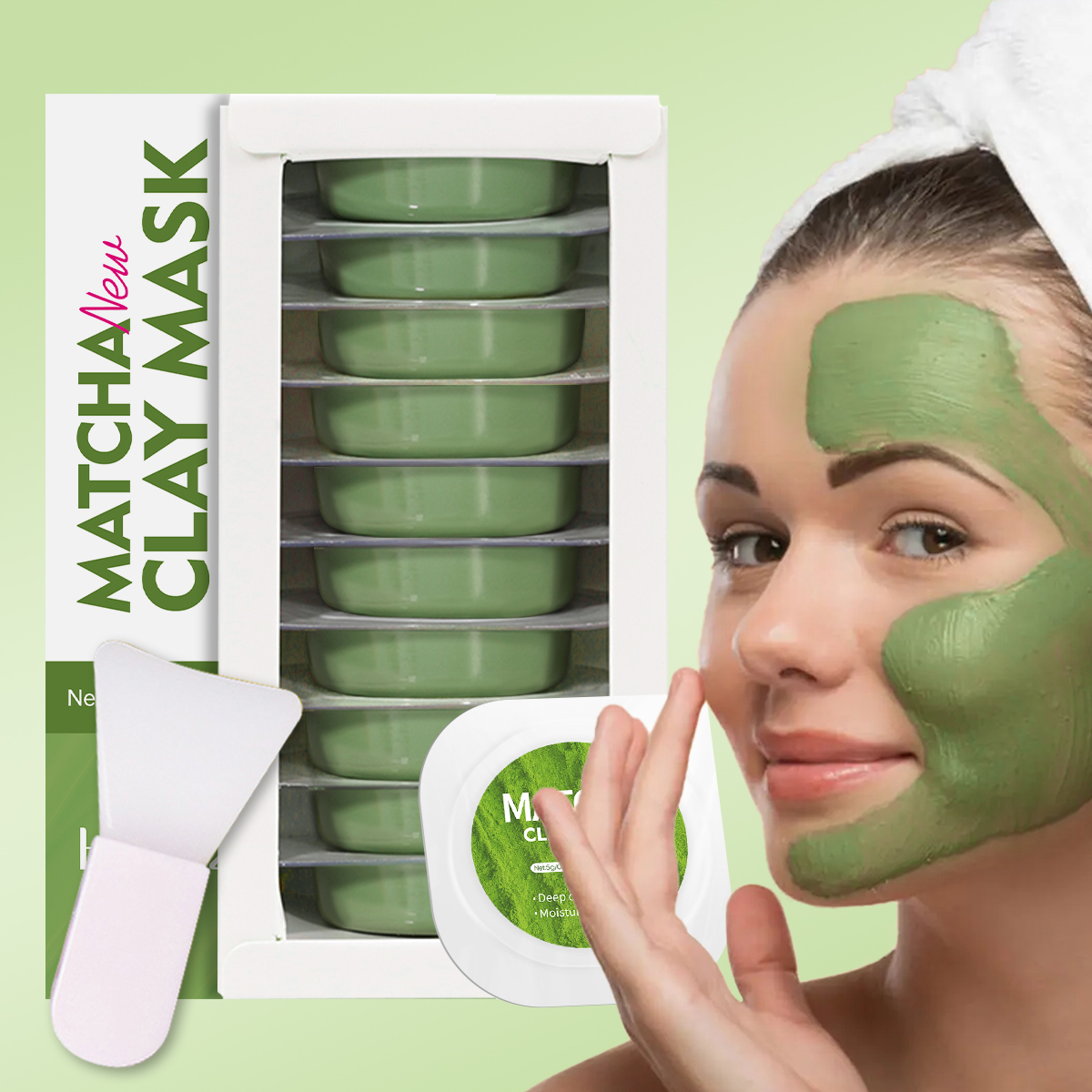 Matcha Deep Cleansing Mask Cla - Mud Mask Kaolin reseña y precio